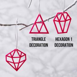Geometric Christmas Decoration - thumbnail 4