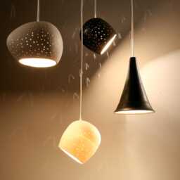 Claylight Boomerang Miro - Modern Hanging Lamp Four Light Pendant Sculptural Ceramic Lighting - thumbnail 3