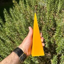 Obelisk Beeswax Candle 100% Pure, Hand Poured Altar Candle - thumbnail 1
