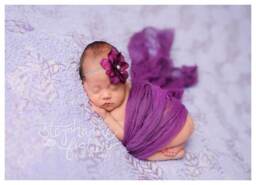 Newborn Cheesecloth Wrap, Baby Photography Prop, Wide Color Variety - thumbnail 4