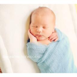 Newborn Cheesecloth Wrap, Baby Photography Prop, Wide Color Variety - thumbnail 3