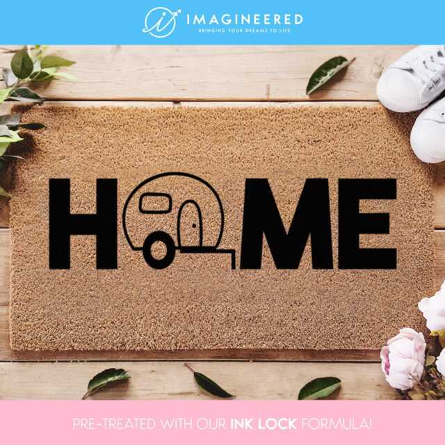 Home Camper Doormat - Rv Camping Gift Welcome Custom Campers Mat Campsite Explorer - image 1