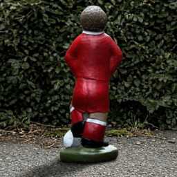 stone Sports Sculpture Concrete Athlete Figurine Cement Football Player Ornament Garden & Home Decoration Lover Gift Football Fan Decor - thumbnail 4