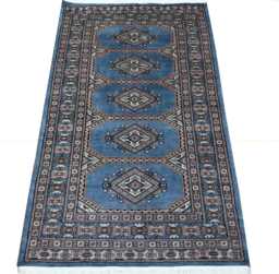3x5 Gray Color Bokhara Rug - 0.90x1.50 Bedroom Luxury Area Turkish Fine Quality Afghan