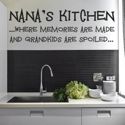 Nana's Kitchen Wall Decal Memories Made, Vinyl Art - thumbnail 2