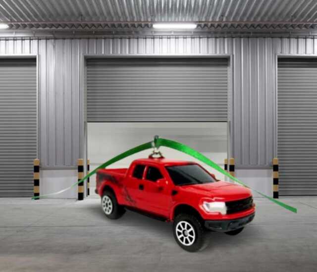 Ford F-150 Raptor Pickup Truck Christmas Tree Ornament - image 1