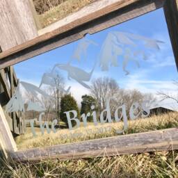 Custom Personalized Barnwood Mirror, Large Bar Engraved Barn Wood Mirror, 12x24 - thumbnail 4