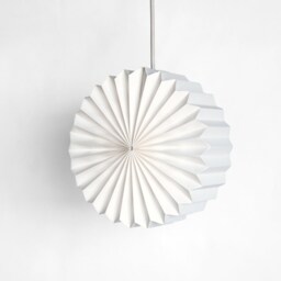 Ferris White Paper Origami Lampshade By Brownfolds 2 in 1 Hanging & Table Lamp - thumbnail 3