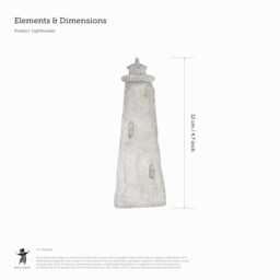 Lighthouses Fabric Wall Stickers. Removable & Reusable - thumbnail 2