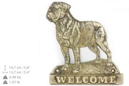 Dog De Bordeaux, Dog Welcome, Hanging Decoration, Limited Edition, Artdog