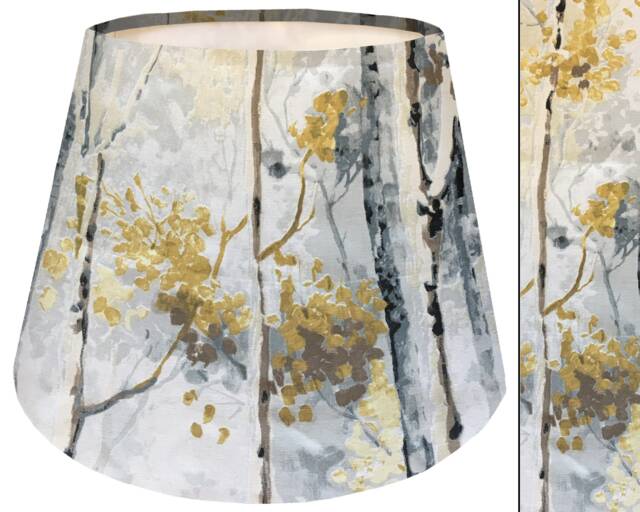 Silver Birch Empire Lampshade Scandinavian Tree Table Lamp Shade - image 1