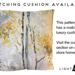 Silver Birch Empire Lampshade Scandinavian Tree Table Lamp Shade - thumbnail 3