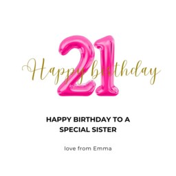 Personalised 21st Milestone Birthday Candle Gift Set, Vegan Soy With Matches - thumbnail 2