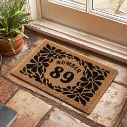 Custom Apartment Finds - Home Door Mat Decor Rug For Your Number Doormat Personalized Gift - thumbnail 1