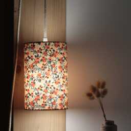 Ad??le Portable Lamp, Mobile Floral Fabric, Light Fixture, Pendant Bedside Rifle Paper & Co, Lamp - thumbnail 2