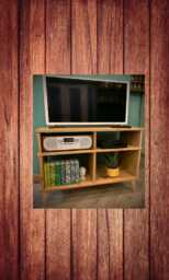 Television Stand Tv Cabinet Media Console Entertainment Centre Sideboard Tv Customised Sizes & Colours Handmade Wooden Furniture