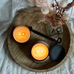 Citrus Breeze - Scented Candles Handmade Soy Wax Hand Poured Double Wick Vegan Cruelty Free - thumbnail 3