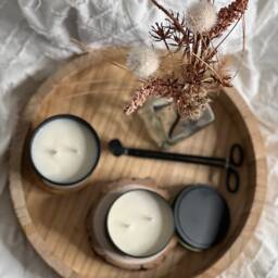Citrus Breeze - Scented Candles Handmade Soy Wax Hand Poured Double Wick Vegan Cruelty Free - thumbnail 2
