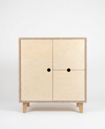 Birch Plywood Sideboard Cabinet - thumbnail 1