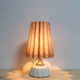 Duzy Handmade Light Brown Fabric & Acrylic Lamp For Home Furnishing -116#, 110-240V/50-60Hz - thumbnail 4