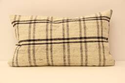 12x20 Turkish Kilim Lumbar Pillow Boho Pillow Bohemian Cushion Navajo Rugturkish Cover Armchair Case 4Oef-80
