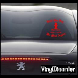 Firefighter 01 in Loving Memory Custom Car Or Wall Vinyl Decal Stickers - Ilmfirefighter01Et - thumbnail 1