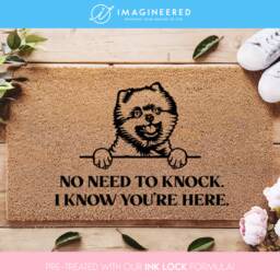 Dog Welcome Doormat - Rug For Owners Breeds Door Mat Personalized Lover's - thumbnail 1
