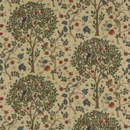 William Morris Cushion Cover Kelmscott Tree Forest/Gold - thumbnail 4