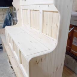 120cm Wide Childrens Monks Bench, Storage Bench, Shoe Bench, Toy Storage, Any Size Made. Delivery Cost Shown On The 2nd Photo - thumbnail 3