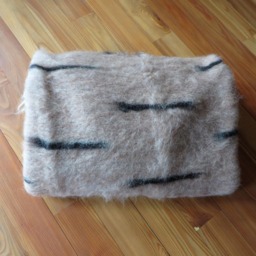 Handmade Wool Blanket Throw Woven Carpathian Hutsul Lizhnyk Rug - thumbnail 4