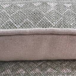 Fermoie Quantock Pale Green Linen Cushion Cover Luxury Designer Pillow - thumbnail 4