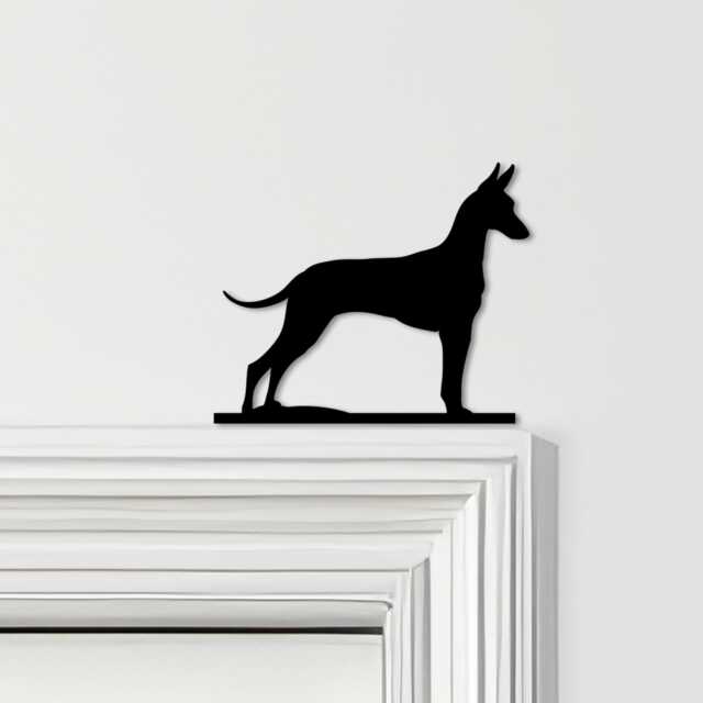 Door Topper Ibizan Hound Dog Various Colours Top Of Decorative Sign - Novelty Wall Decor, Frame Art, Art - image 1