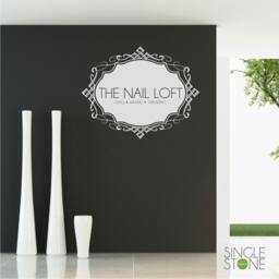 Custom Business Logo Wall Decal - Deposit Home Decor - thumbnail 3