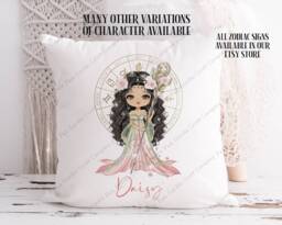 Virgo, Virgo Cushion, Star Sign Gift For Zodiac Gift, Her, September Birthday - thumbnail 1