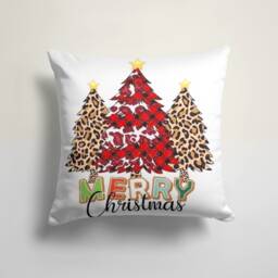 New Year Pine Tree Cushion Cover/Christmas Deer Pillow Cover/Cardinal Bird Case/Merry Christmas Case/Christmas Gift For Her - thumbnail 4