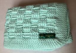 Pastel Green Baby Blanket Play Mat