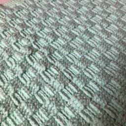 Pastel Green Baby Blanket Play Mat - thumbnail 4