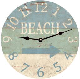 Beach Arrow Clock - Clock - thumbnail 1