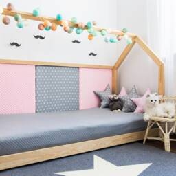 House Bed, Children's Wooden Bed 90 X 180 cm - thumbnail 2