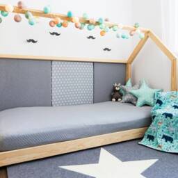 House Bed, Children's Wooden Bed 90 X 180 cm - thumbnail 3