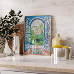 Henri Matisse Poster, Islamic Decor, Arabic Wall Art, Floral Print, Landscape Botanical Print - thumbnail 2