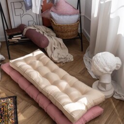 Custom Cushion For Bench, Linen Bench Cushion, Tufting Bench Cushion , Window Cushion, Seat, French Floor Pillow - thumbnail 2