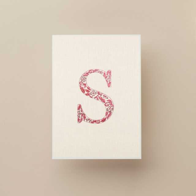 Custom Chinoiserie Letter Wall Art, Floral Baby Monogram Embroidered Nursery Monogram, Monogrammed Name Gifts For Girl - image 1