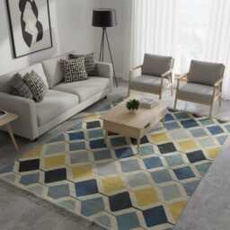 Handmade Kilim Rug Geometric Wool Flatweave - Custom Order - thumbnail 4