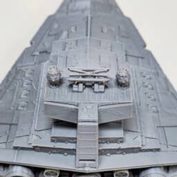 High Detail Star Destroyer Model Ship - 3D Printed Sci-Fi Display - thumbnail 3