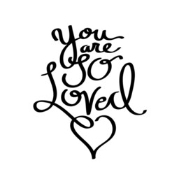You Are So Loved Wall Decal - Nursery Decor, Vinyl Art - thumbnail 3