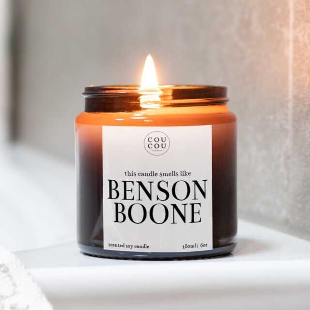 Benson Boone Candle, Gift For Music Lovers, Luxury Soy Wax - image 1