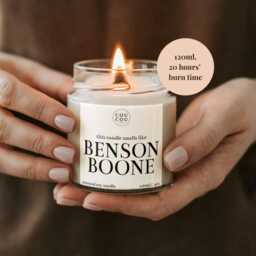 Benson Boone Candle, Gift For Music Lovers, Luxury Soy Wax - thumbnail 2