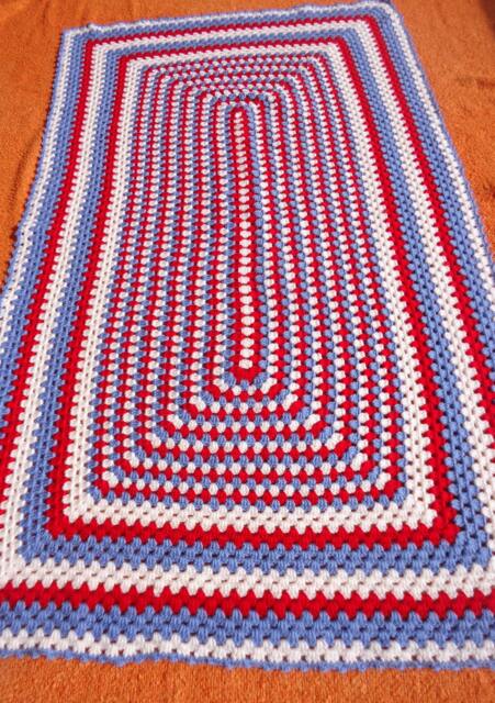 Baby Blanket Gift, Newborn Blanket, Wool Acrylic Crochet Handmade Plaid, Pram Blanket, Shower Gift - image 1