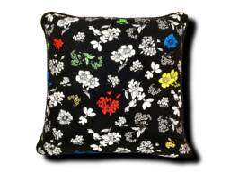 Floral Pop Runway Fabric Pillow - Multi